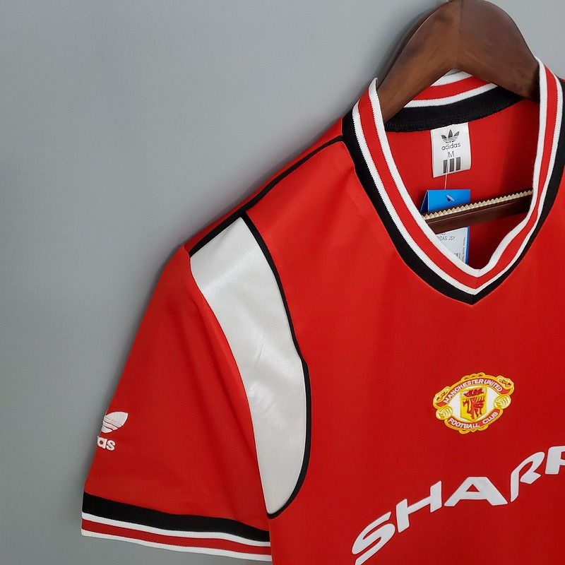 Manchester United 1985/1986 Domicile - Version Joueur [Adulte]