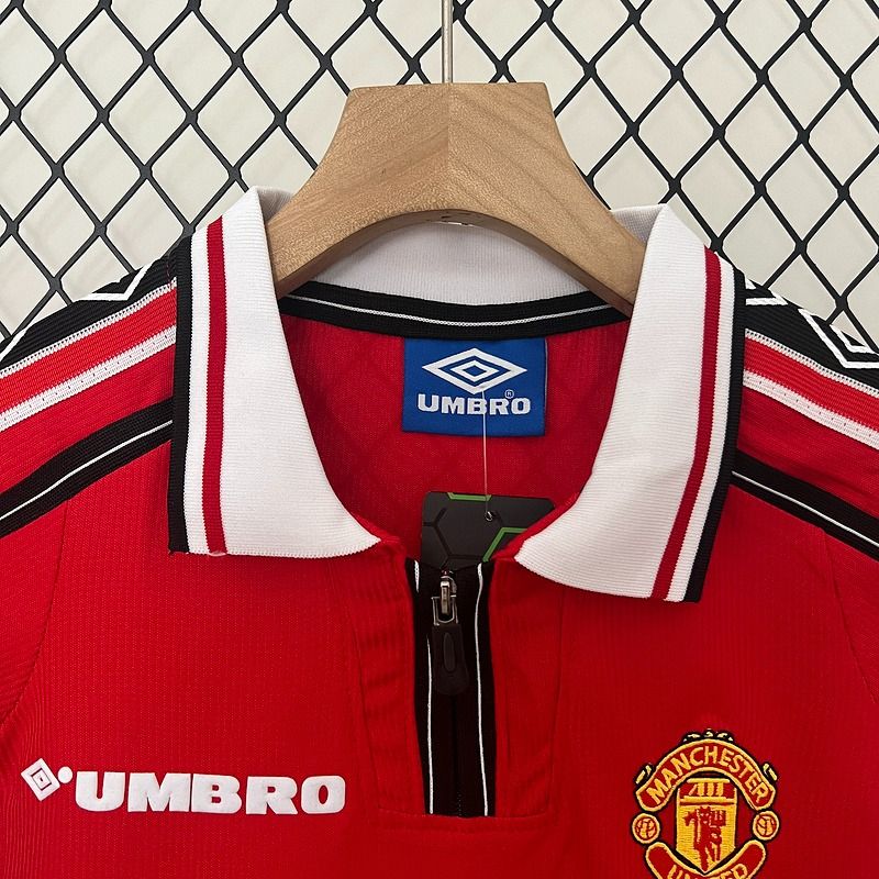 Manchester United 1998/1999 Local - Versión Aficionado [Niños]