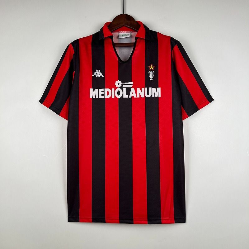 AC Milan Domicile 1989/1990 - Version Supporter [Adulte]