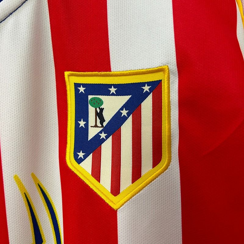 Atlético Madrid 2004/2005 Local Manga Larga - Versión Aficionado [Adulto]