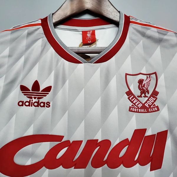 Supporter extérieur rétro du Liverpool FC 1989-1991