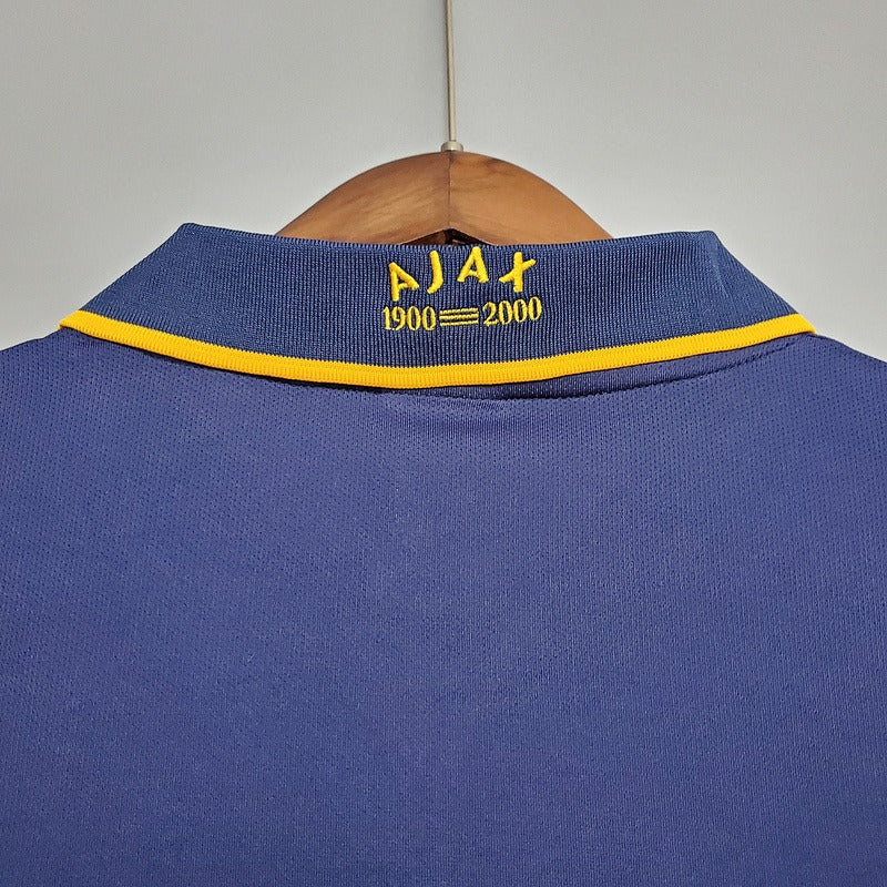Camiseta retro de aficionado del Ajax de Ámsterdam 2000-2001 (visitante)