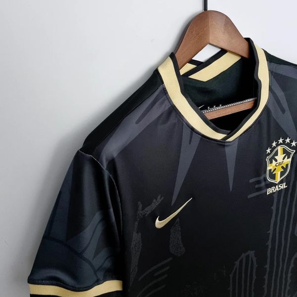 Selección Nacional de Brasil 2022 Edición Especial Negra - Versión Fan [Adulto]