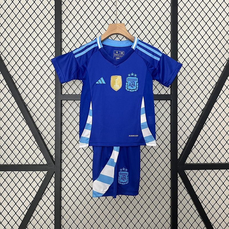 Camiseta Niños Argentina 2024 Visitante Fan