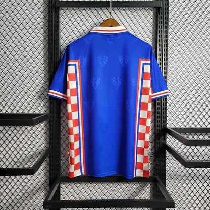 Maillot Rétro Croatie 1998 Extérieur Fan