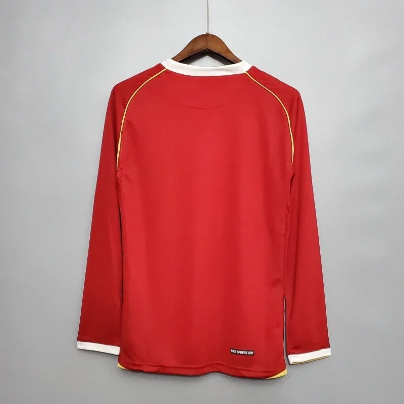Manchester United 2006/2007 Home Long Sleeve - Fan Version [Adult]