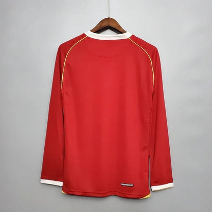 Manchester United 2006/2007 Home Long Sleeve - Fan Version [Adult]