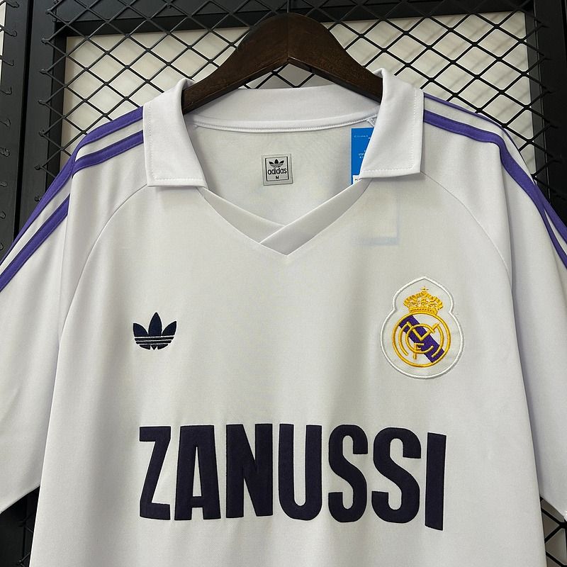 Real Madrid 1984/1985 Local - Versión Fan [Adulto]