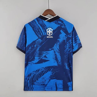Brazil 2022 Classic Blue Soccer Jersey