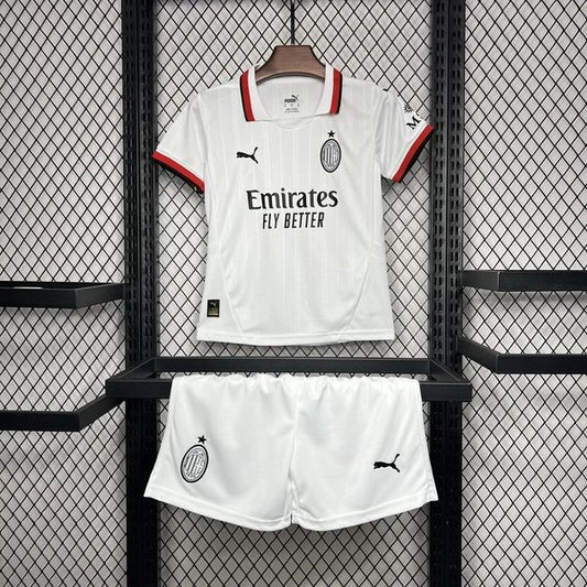 AC Milan Extérieur 2024/2025 - Version Joueur [Enfants]