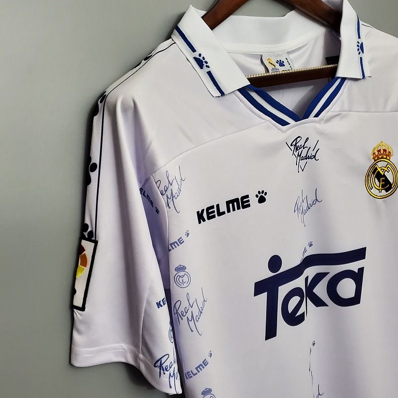 Real Madrid CF 1994/1996 Local - Versión Aficionado [Adulto]