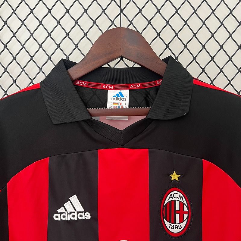 AC Milan 2001/2002 Domicile - Version Fan [Adulte]
