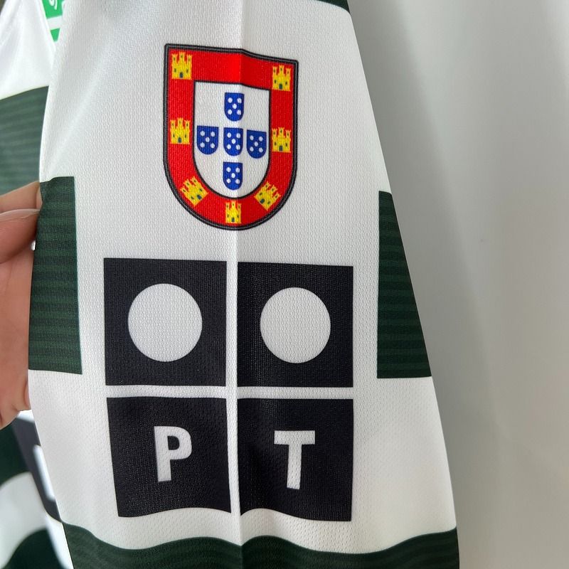Sporting CP 2001/2003 Home Long Sleeve - Fan Version [Adult]