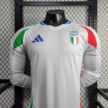 Italy 2024 Away Player Long Sleeve