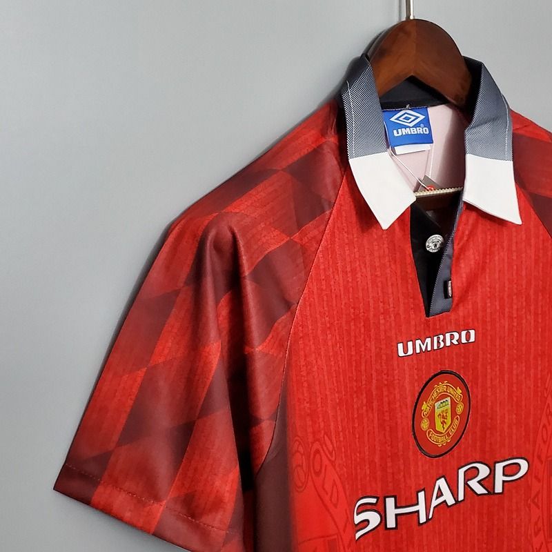 Manchester United Domicile 1996/1997 - Version Supporter [Adulte]