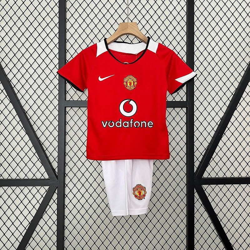 Manchester United 2005/2006 Local - Versión Fan [Niños]