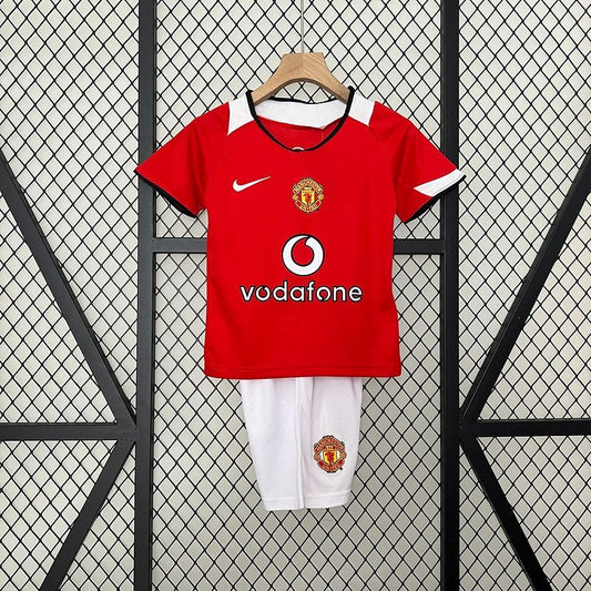 Manchester United 2005/2006 Local - Versión Fan [Niños]