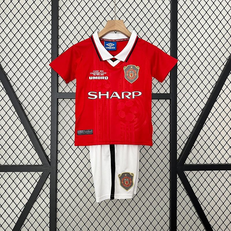 Maillot Domicile Manchester United 1999/2000 - Version Fan [Enfants]