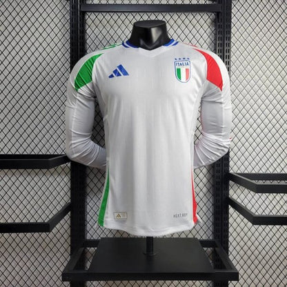 Italy 2024 Away Player Long Sleeve