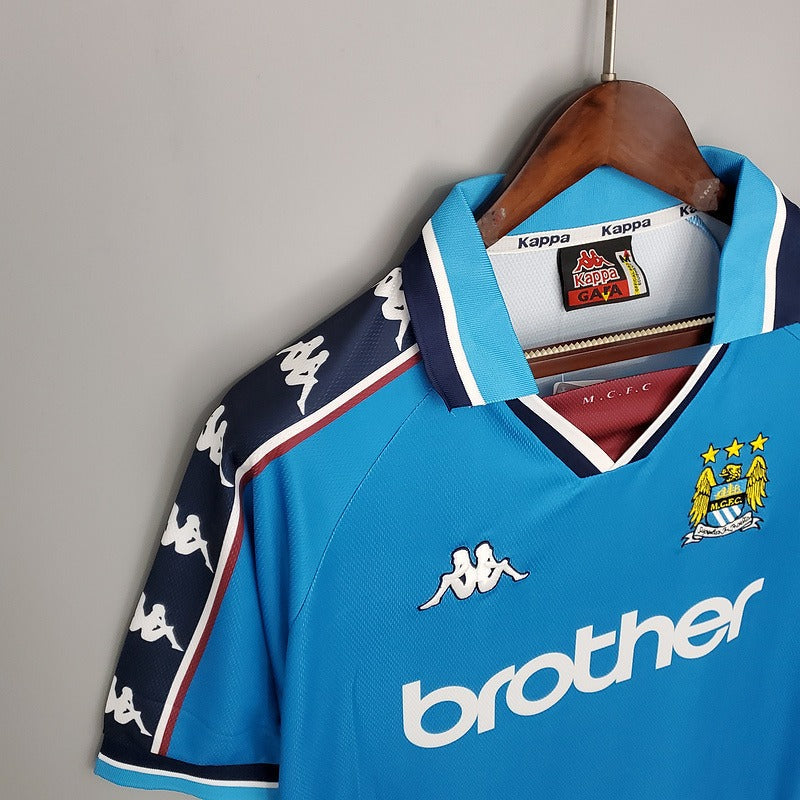 Manchester City 1997/1998 Domicile - Version Fan [Adulte]