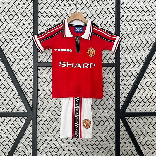 Manchester United 1998/1999 Local - Versión Aficionado [Niños]