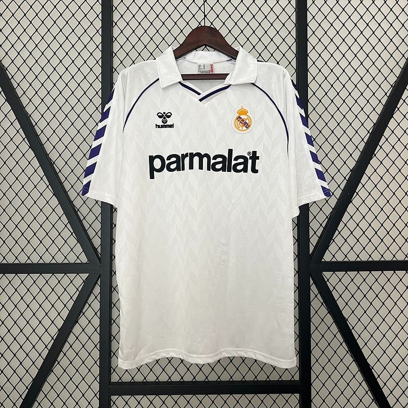 Real Madrid 1986/1988 Local - Versión Fan [Adulto]