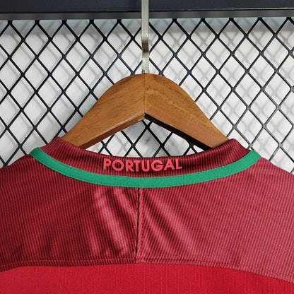 Retro Portugal 2016 Home Long Sleeve Fan