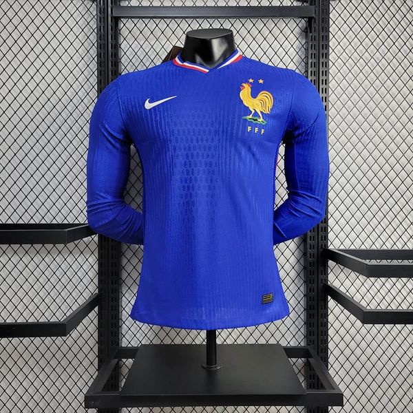 France National Team 2024/2025 Home Long Sleeve - Player Version [Adult]