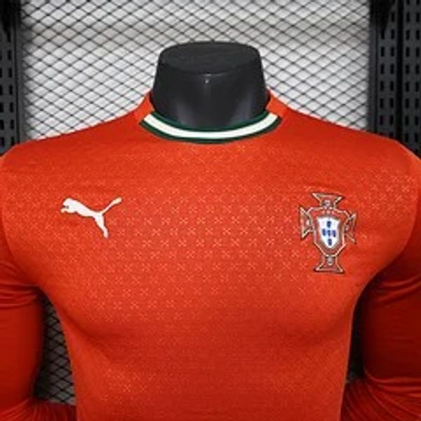 Équipe Nationale du Portugal 2025/2026 Domicile Manches Longues - Version Joueur [Adulte]