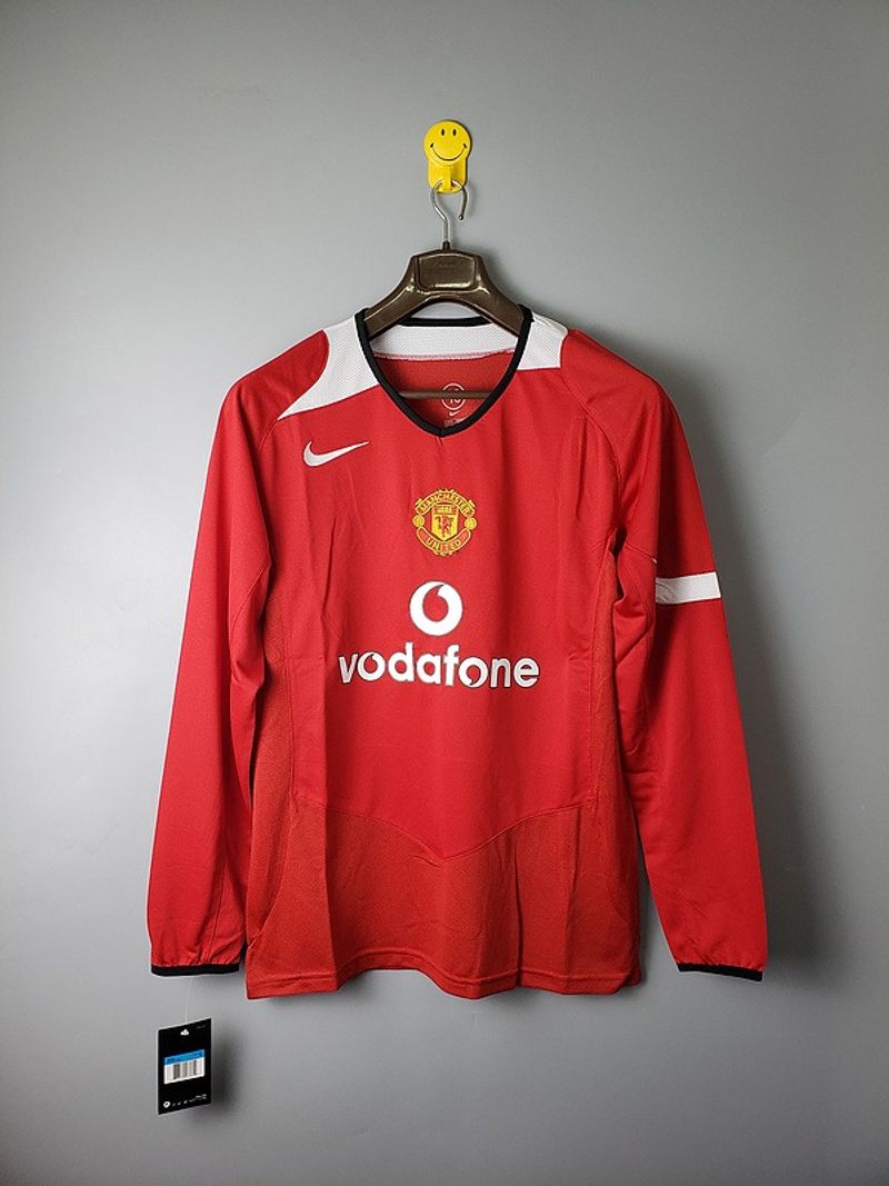 Manchester United 2005/2006 Home Long Sleeve - Player Version [Adult]