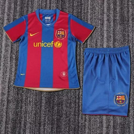 FC Barcelone 2007/2008 Domicile - Version Fan [Enfants]