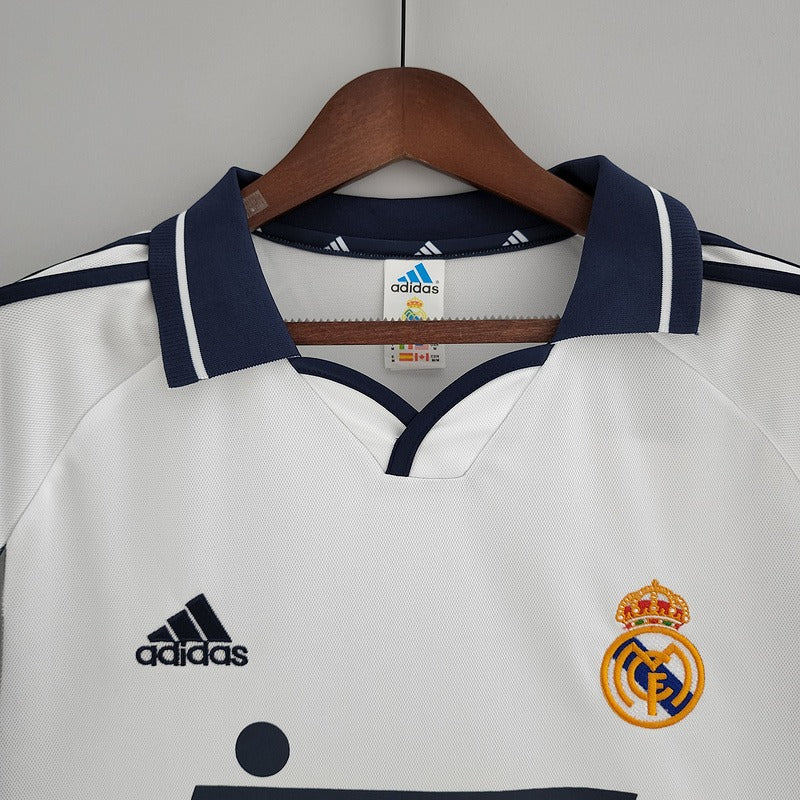 Real Madrid 2000/2001 Local - Versión Aficionado [Adulto]