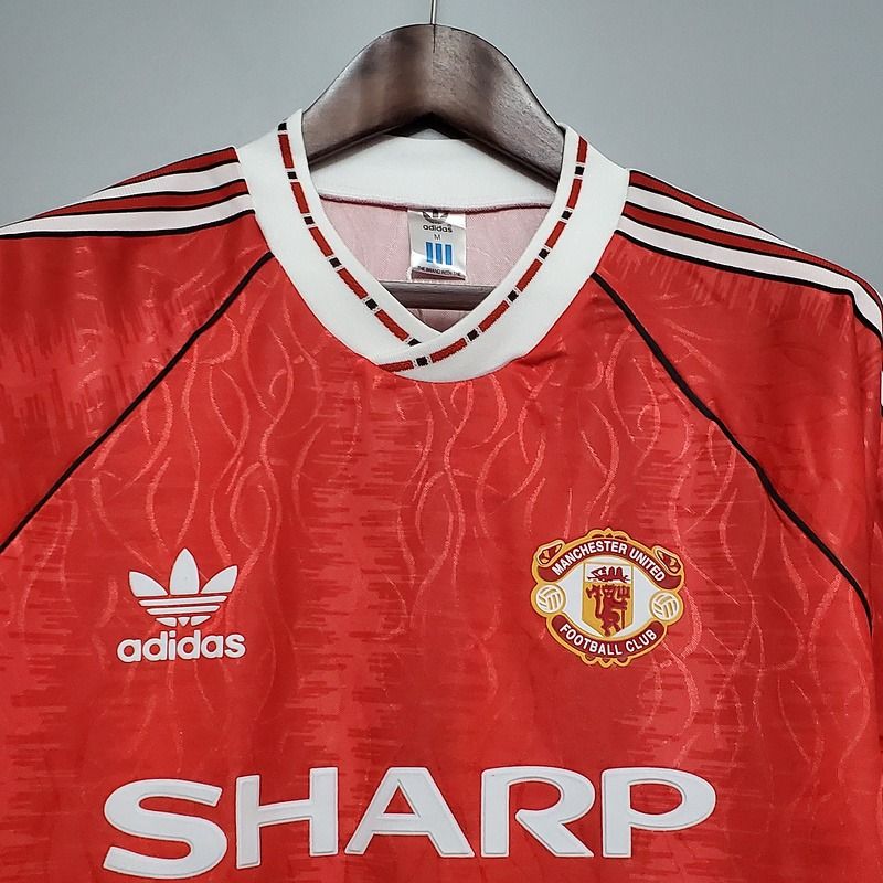 Manchester United Domicile 1990/1992 - Version Fan [Adulte]