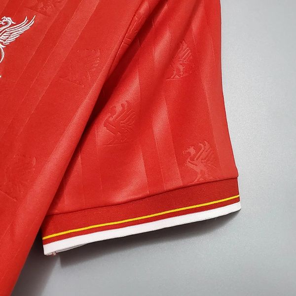 Maillot de supporter domicile rétro du Liverpool FC 1985-1986