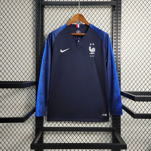 Retro France 2018 Home Long Sleeve Fan