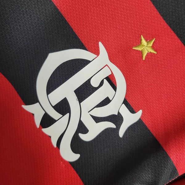 CR Flamengo 2008/2009 Local Manga Larga - Versión Fan [Adulto]
