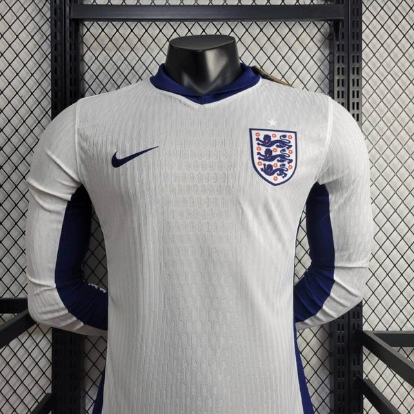 Camiseta de local de manga larga versión jugador de la selección nacional de Inglaterra 2024 [adulto]