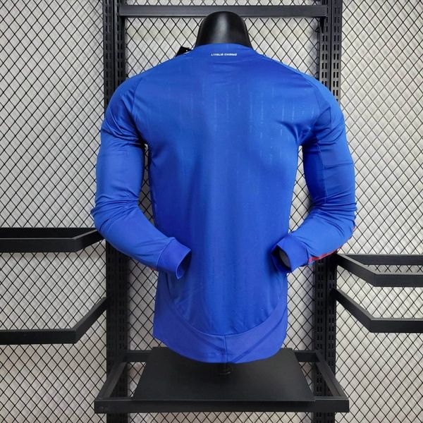 Italy National Team 2024/2025 Home Long Sleeve - Player Version [Adult]