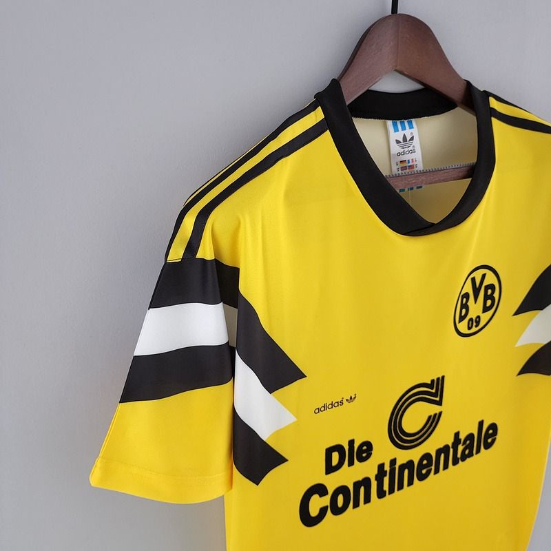 Retro Borussia Dortmund 1989 Home Fan
