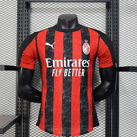 AC Milan Domicile 2025/2026 - Version Joueur [Adulte]
