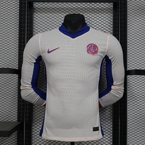 Camiseta de Manga Larga de Visitante del Chelsea FC 2024/2025 - Versión Jugador [Adulto]