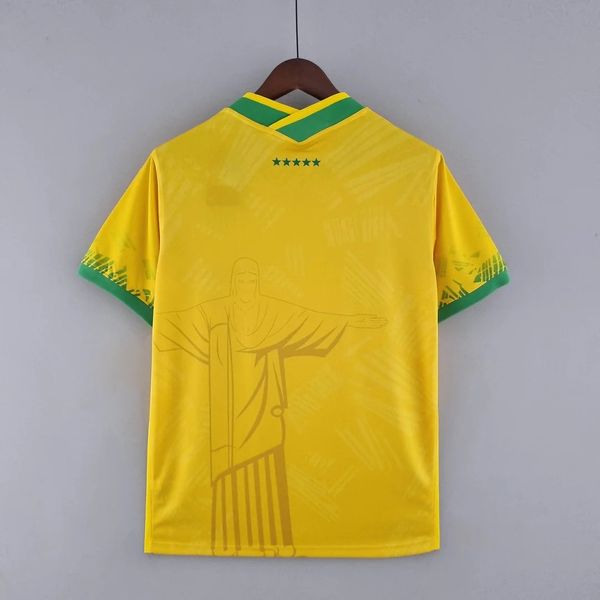 Brazil 2022 Classic Yellow Soccer Jersey