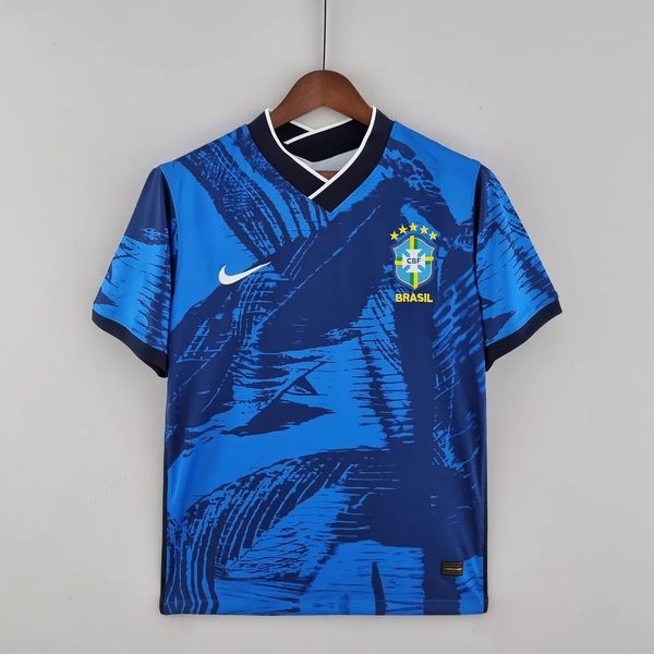 Brazil 2022 Classic Blue Soccer Jersey