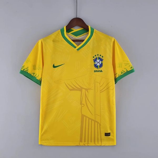 Brazil 2022 Classic Yellow Soccer Jersey