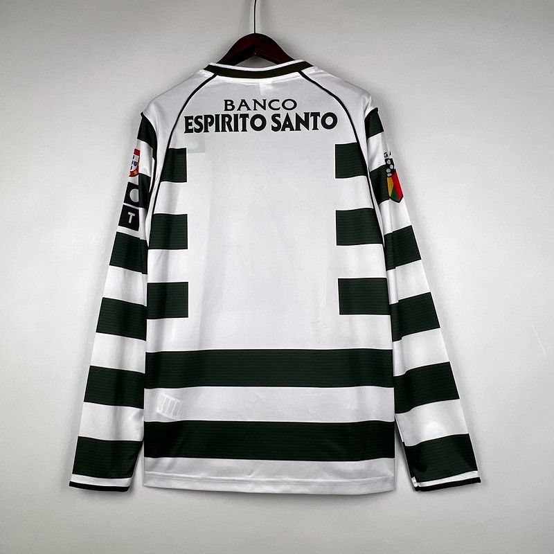 Sporting CP 2001/2003 Home Long Sleeve - Fan Version [Adult]