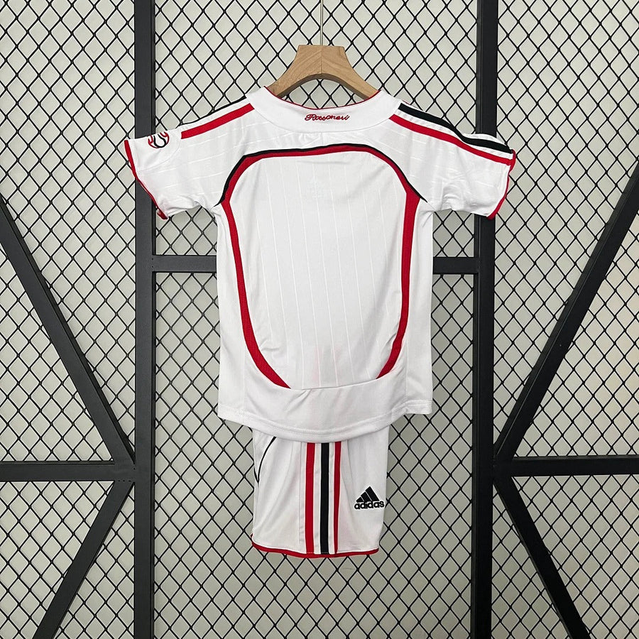 AC Milan 2006/2007 Visitante - Fan [Niños]