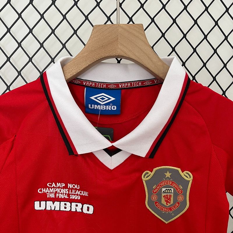 Maillot Domicile Manchester United 1999/2000 - Version Fan [Enfants]