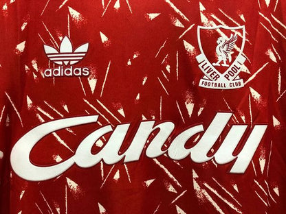 Maillot Rétro Domicile Liverpool FC 1989-1991 (Fan)