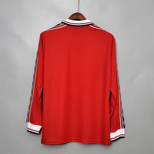 Manchester United 1998/1999 Home Long Sleeve - Fan Version [Adult]