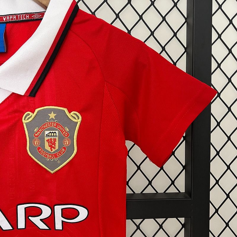 Maillot Domicile Manchester United 1999/2000 - Version Fan [Enfants]